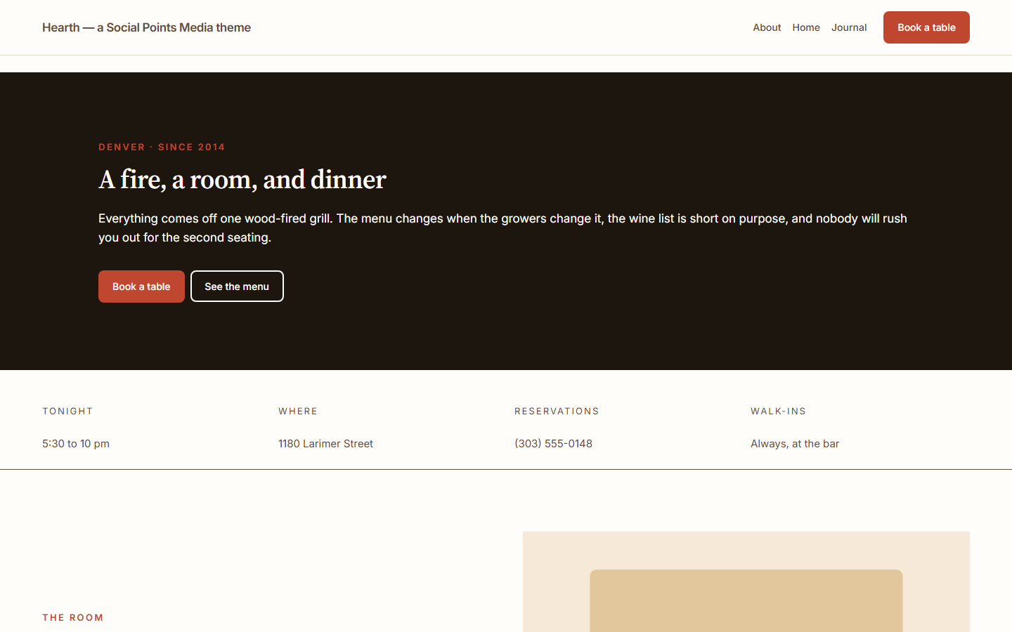 Hearth, WordPress edition