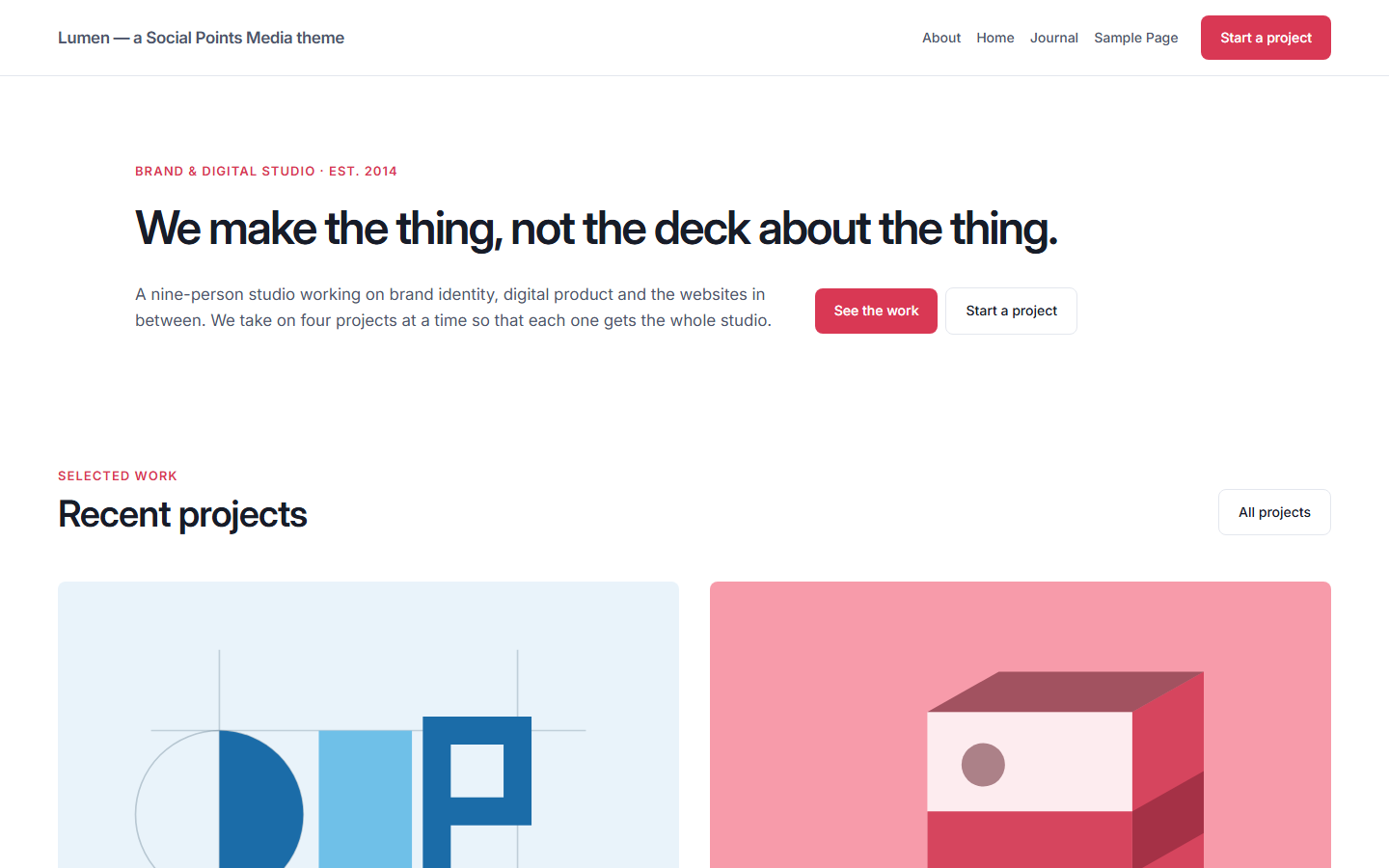 Lumen, WordPress edition