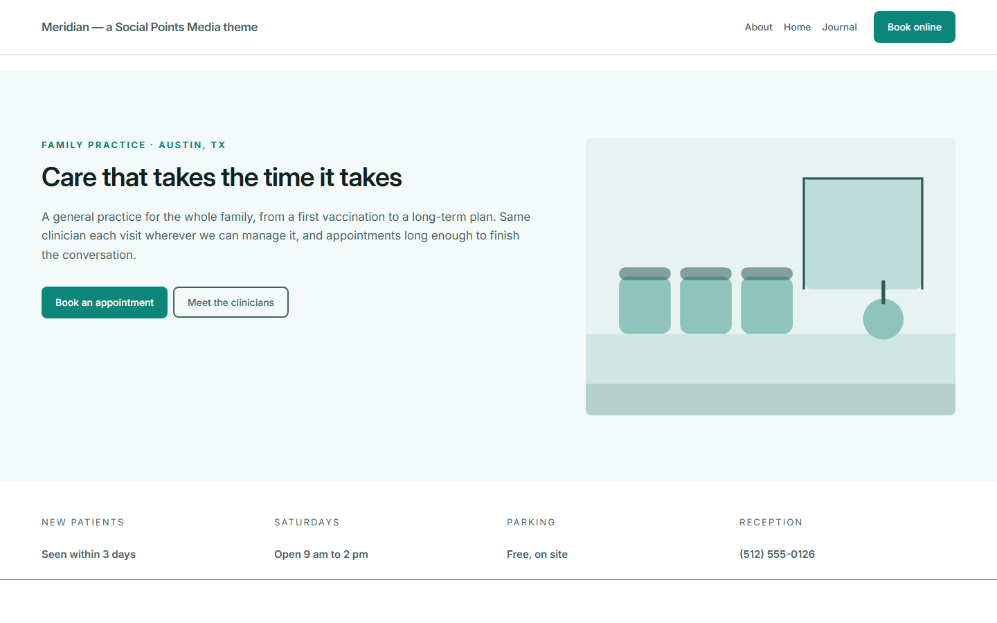 Meridian, WordPress edition